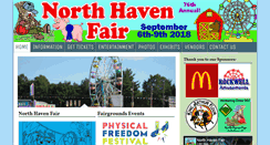 Desktop Screenshot of northhaven-fair.com